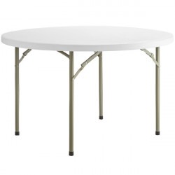 48 Inch Round Plastic Table