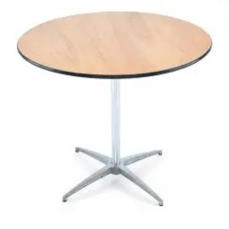 36 Inch Belly Bar Table